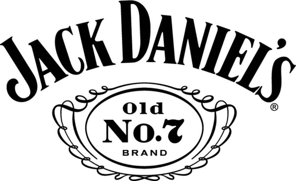 Jack Daniels brand logo 02 iron on paper